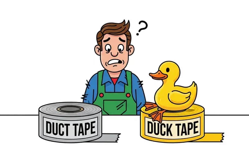 Duct Tape vs Duck Tape: A Log Home Painter's Guide to Not Looking Like a Rookie