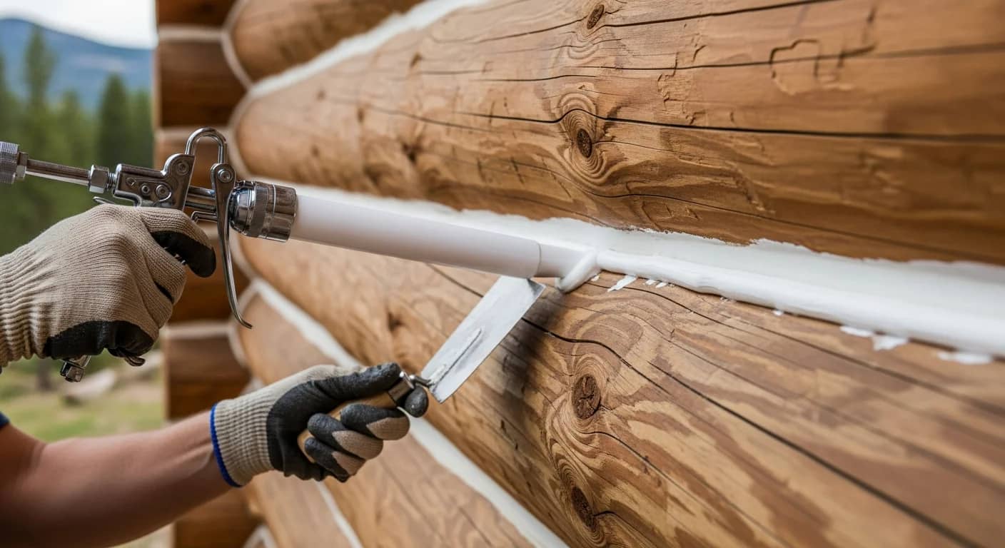Chinking vs Caulking: The Ultimate Guide to Sealing Your Colorado Log Home (And Why Getting It Wrong Can Cost You Thousands)